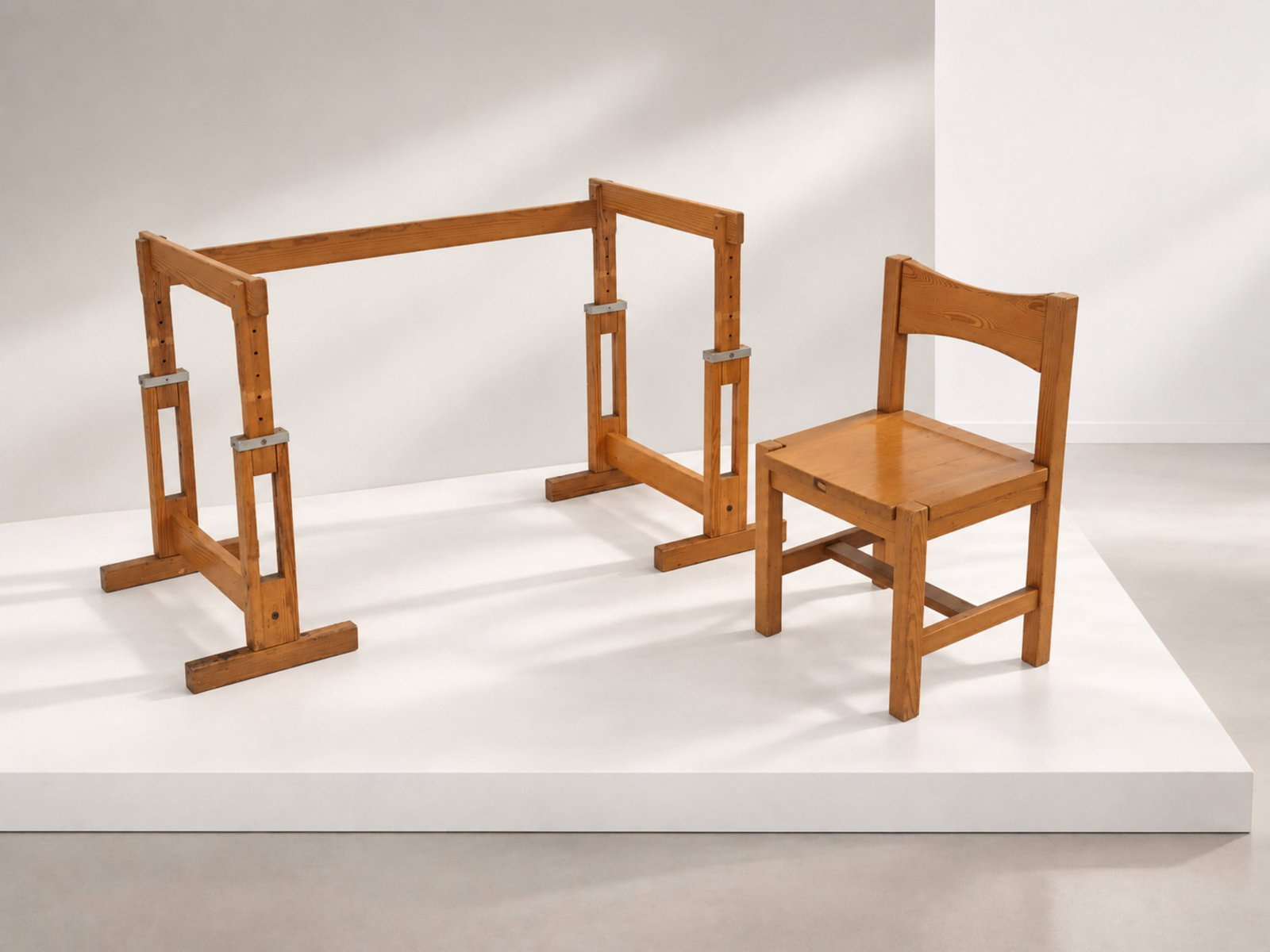 Ilmari Tapiovaara Desk and chair set ATTR. (1 of 1)