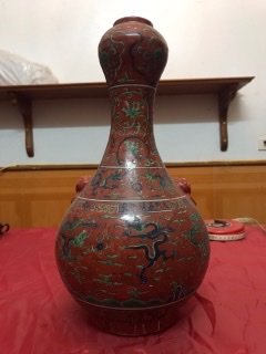 Large China antique Porcelain Ming hongwu (1 of 5)