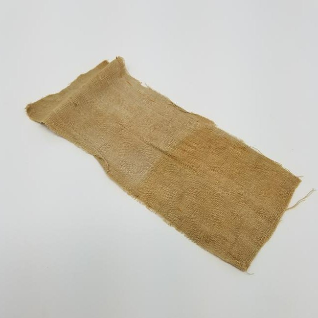 Mummy Linen - Large - Late Period: From Ancient Egypt, large piece of authentic mummy linen. Used in the funerary ritual of Late Period Egyptians, 8th-1st Century BCE. 8”L by 3.5” W Provenance - ex. From large lot, Private 