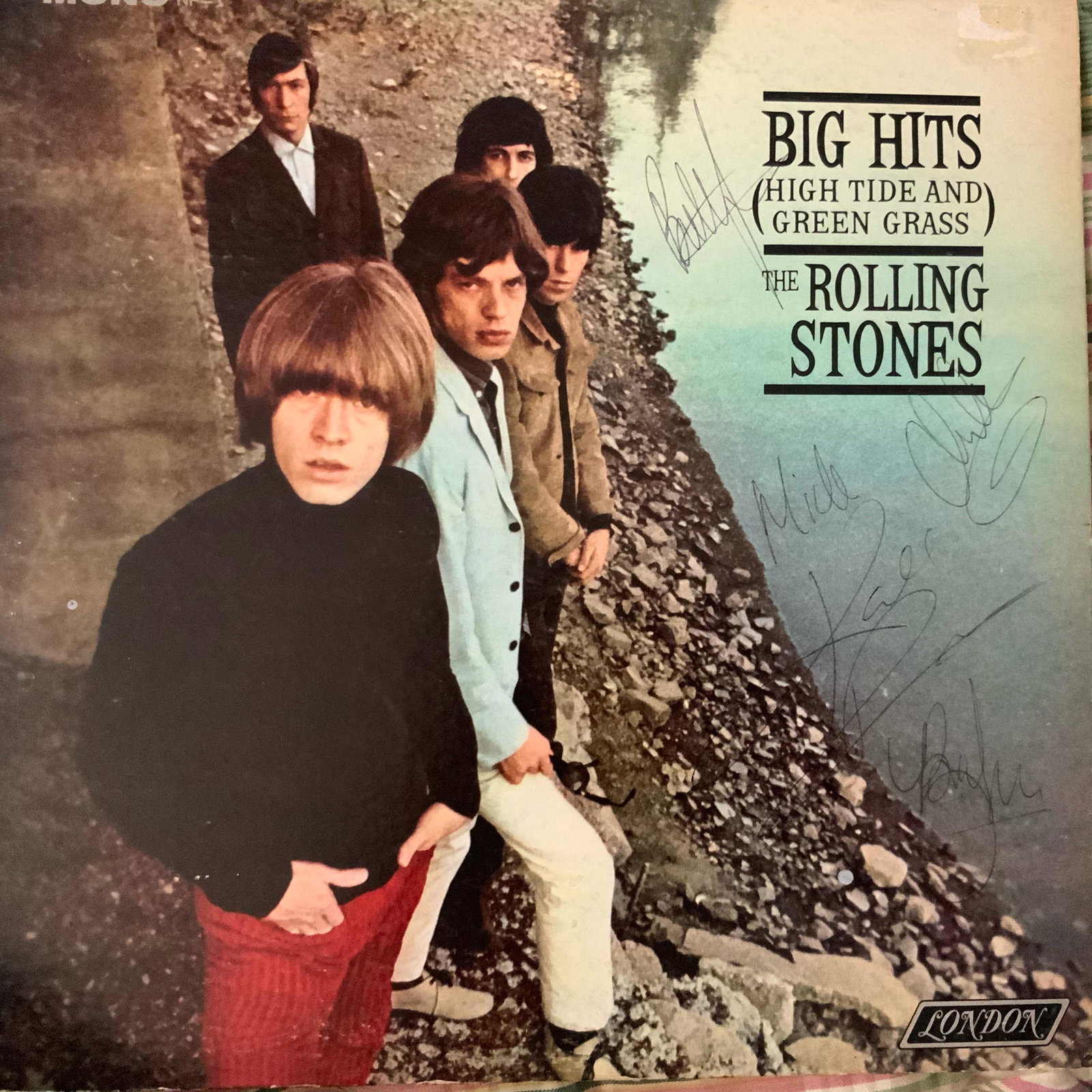 Signed Rolling Stones Big Hits (High Tide And Green (1 of 1)
