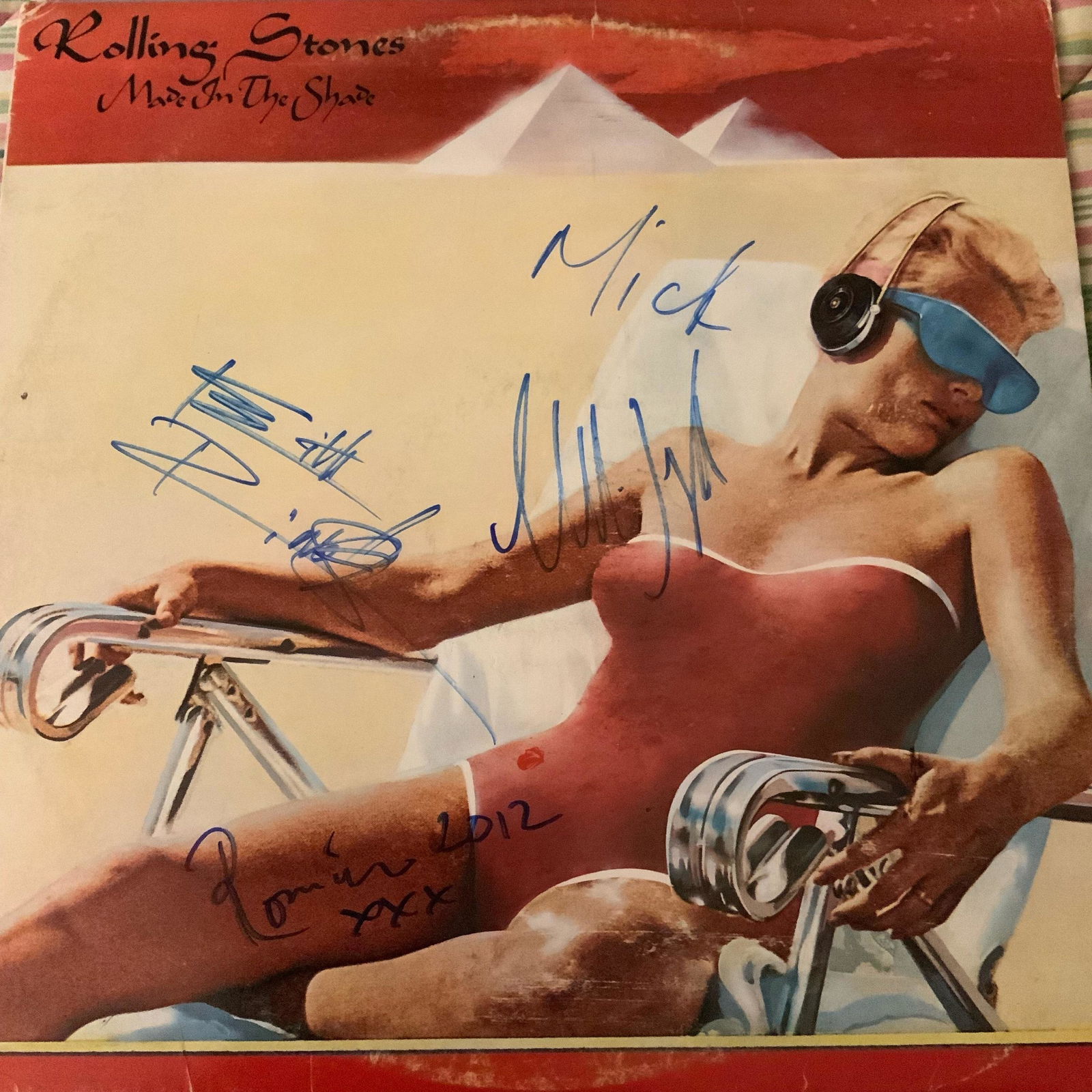 Signed Rolling Stones Made In The Shade Album (1 of 1)