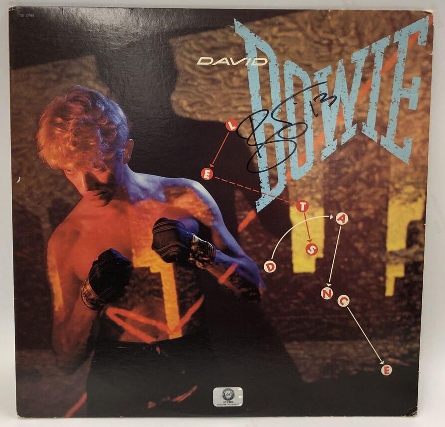 Signed David Bowie "Letâ€™s Dance" Album (1 of 1)
