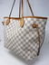 LOUIS VUITTON Damier Azur Neverfull MM - 2