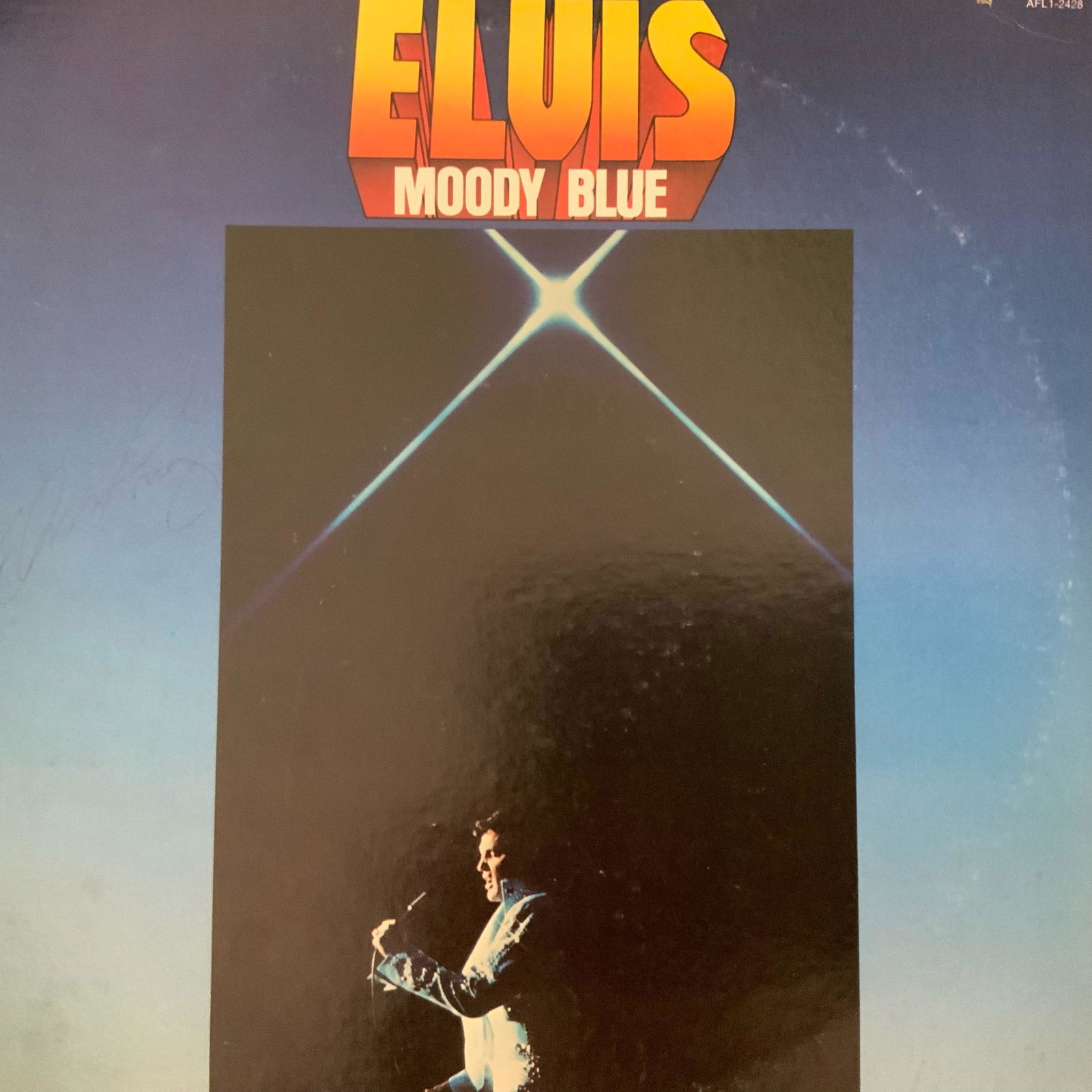 Signed Elvis Presley Moody Blue Album Nov 12, 2019 Infinite Abundance Auctions in FL Signed Elvis Presley Moody Blue Album Nov 12, 2019 Infinite Abundance Auctions in FL