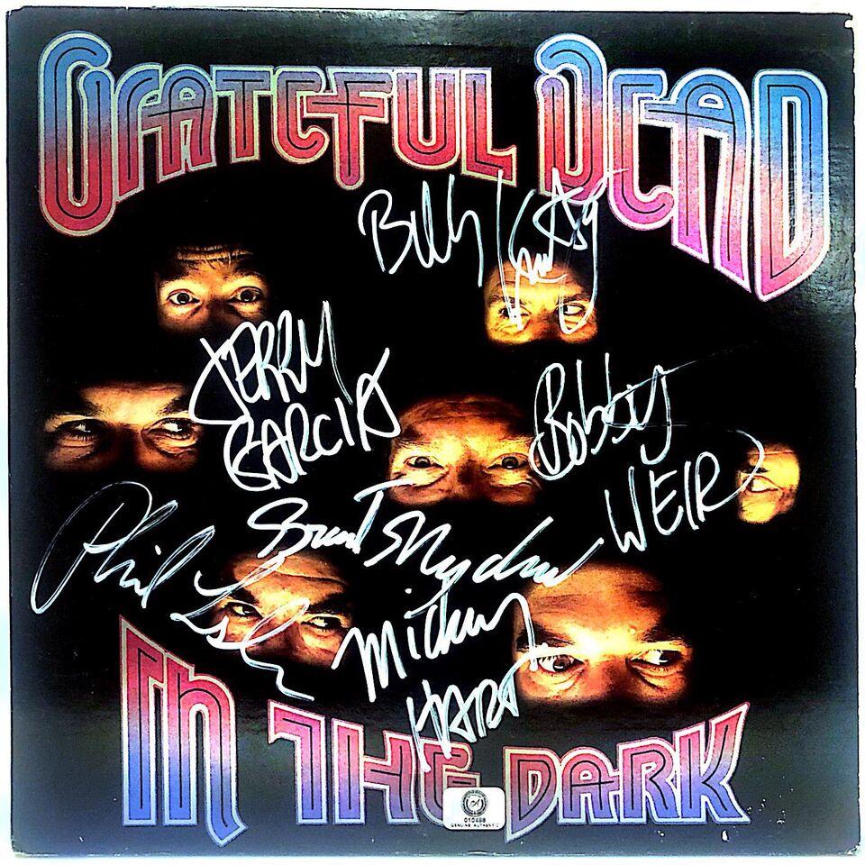 Signed Grateful Dead "In The Dark" Album (1 of 1)