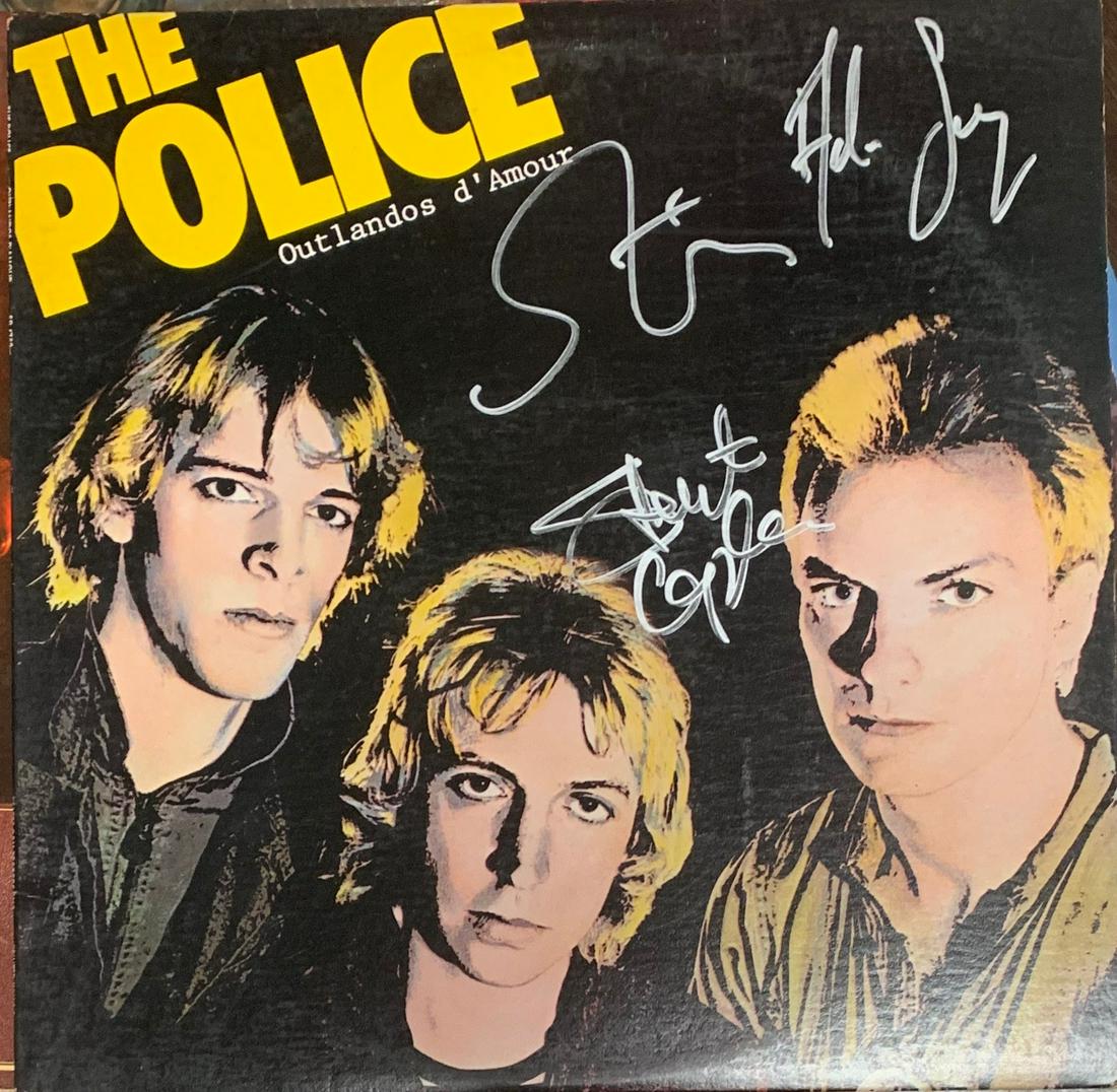 Signed Outlandos D'Amour Album (1 of 1)