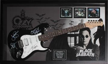 OZZY OSBOURNE & BLACK SABBATH SIGNED GUITAR (1 of 1)