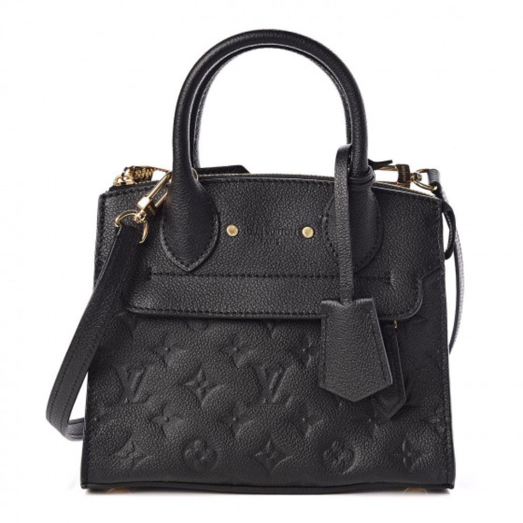 Louis Vuitton Embossed Monogram Leather Bag (1 of 8)