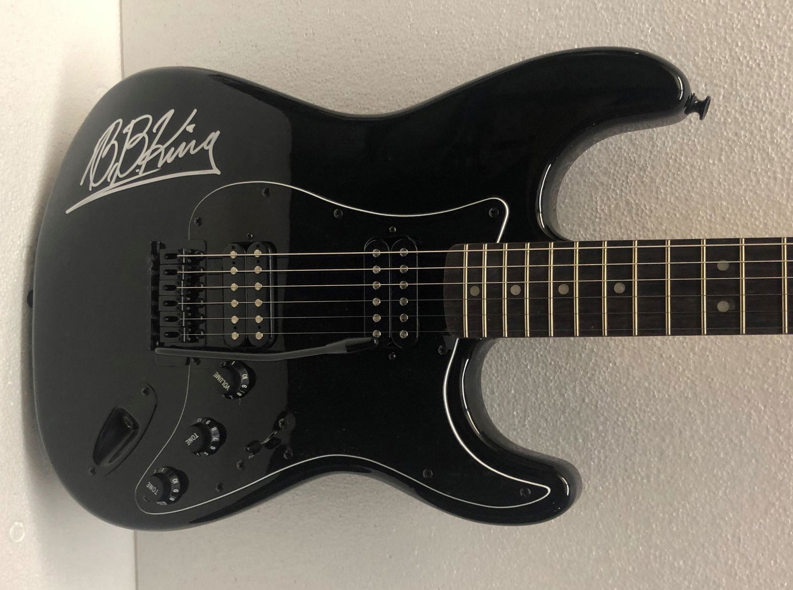 BB King Signed Guitar (1 of 2)