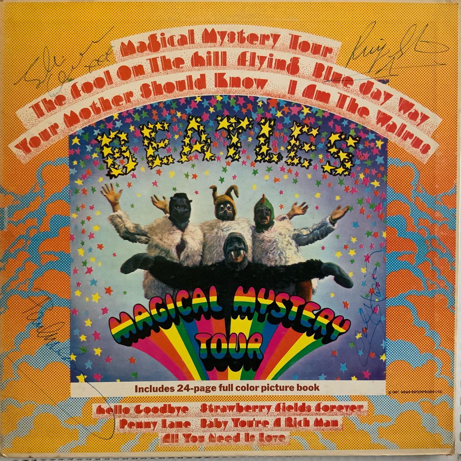 Signed Beatles Magical Mystery Tour Album (1 of 1)