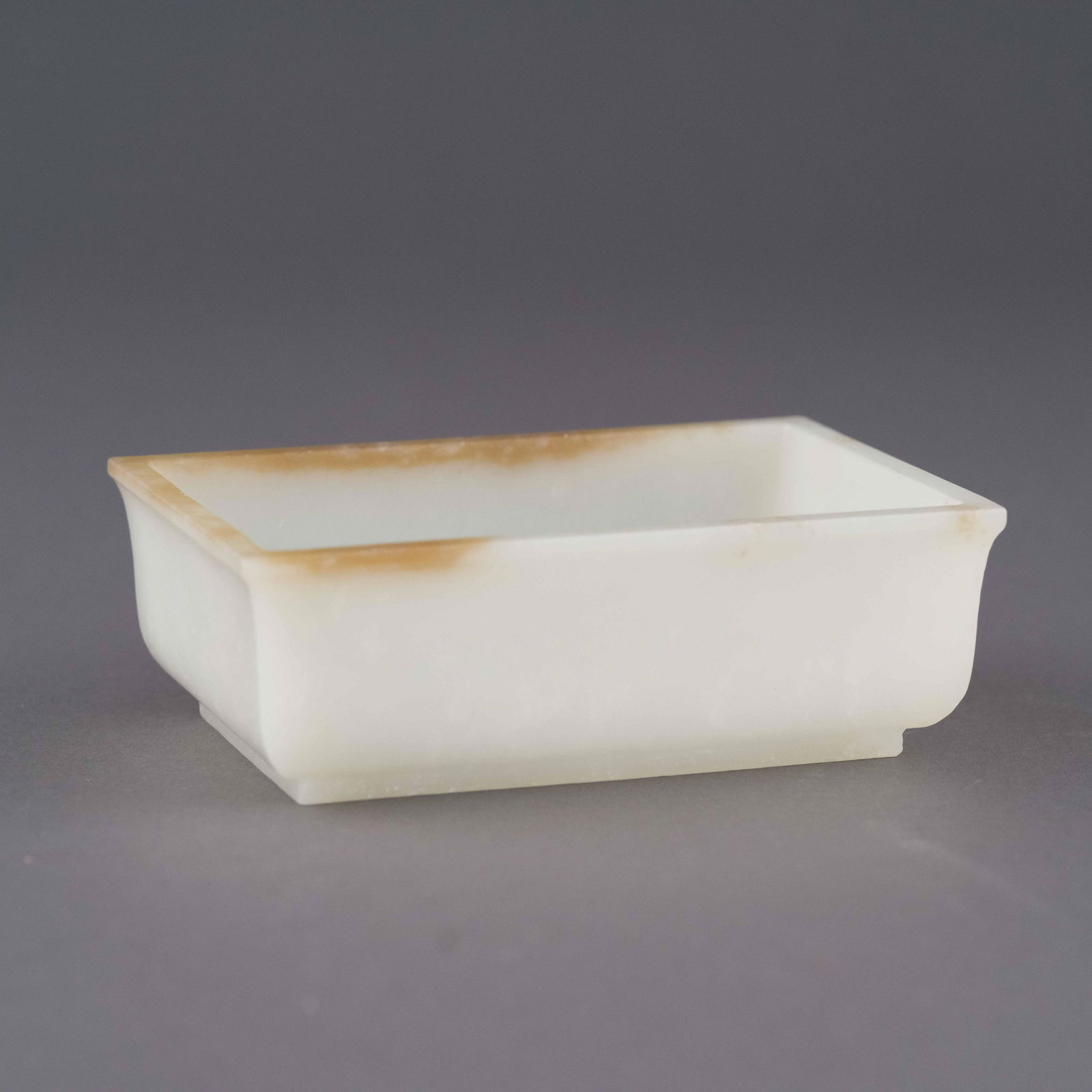 CHINESE JADE SQUARE BRUSH WASHERÂ  (1 of 6)