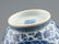 QIANLONG BLUE AND WHITE RED DRAGON AMPHORA VASE - 9