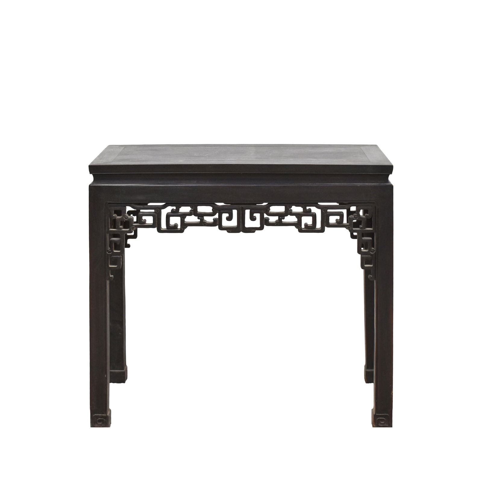 A ZITAN WAISTED SQUARE CORNER-LEG TABLE, FANGZHUO (1 of 11)
