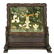 GREEN JADE WITH HARD STONE FLOOR SCREEN