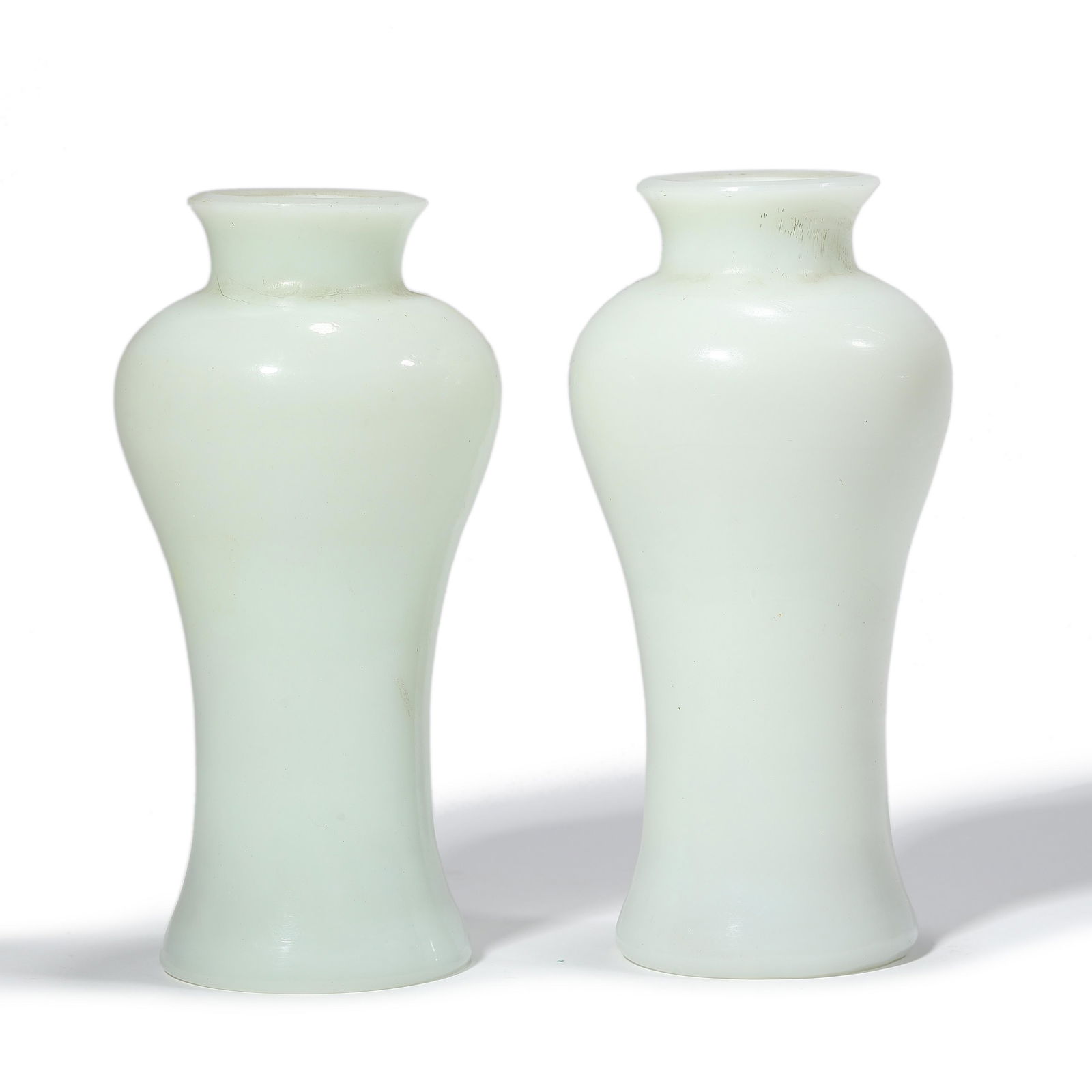 Two Chinese White Jade Vases (1 of 7)