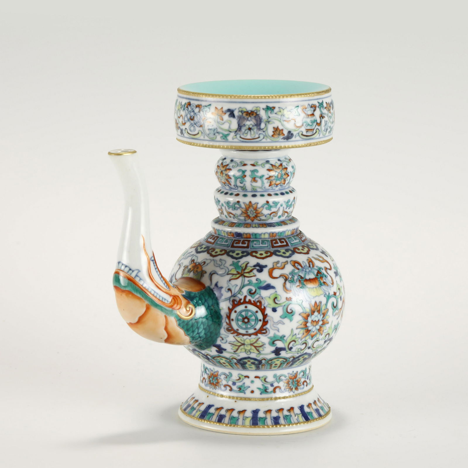 QING QIANLONG BUCKET COLOR SPRAY POT (1 of 10)