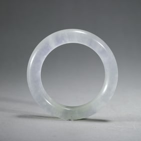 A JADEITE BANGLE