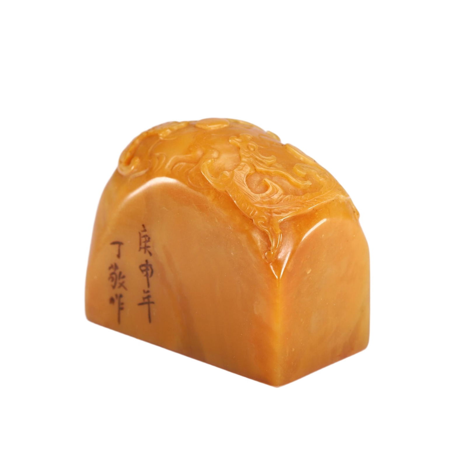 CHINESE TIANHUANG STONE DRAGON SEAL (1 of 9)