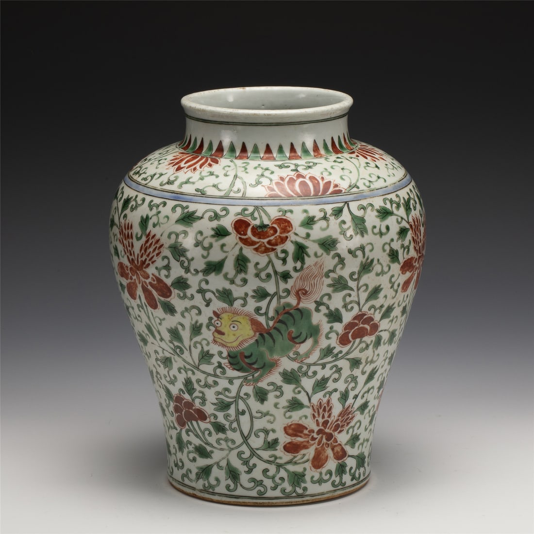MING THREE-COLOR JAR (1 of 9)