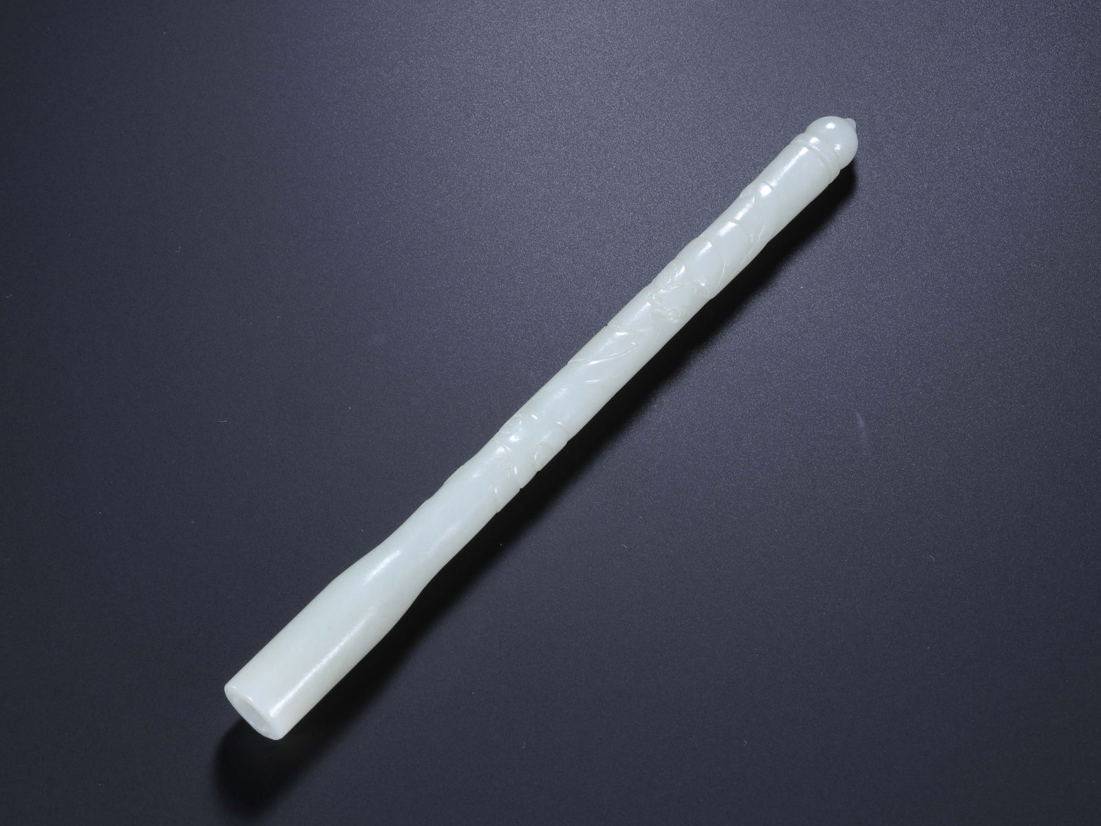 CHINESE HETIAN JADE BRUSH HANDLE (1 of 8)