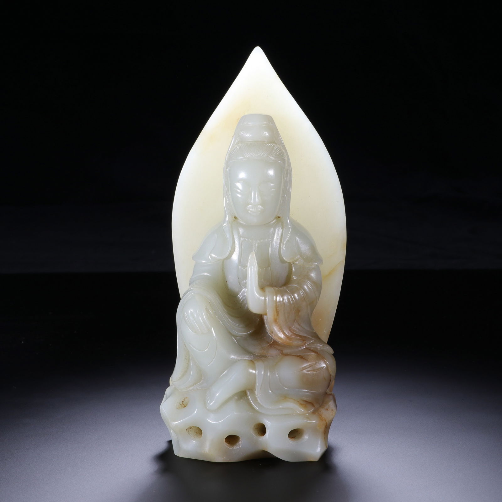 CHINESE HETIAN JADE GUANYIN (1 of 9)
