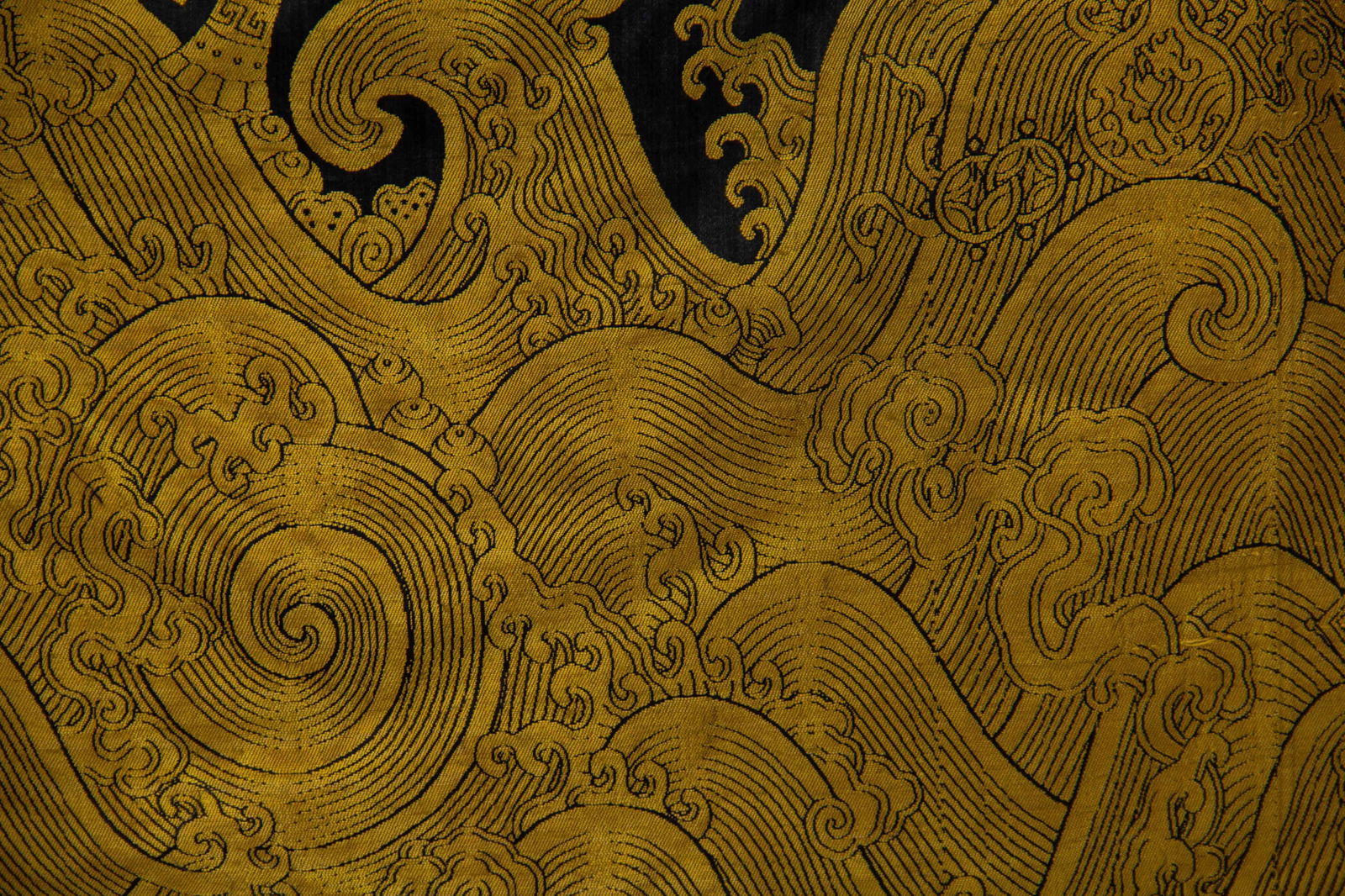 CHINESE YUNJIN BROCADE DRAGON ROBE - 10