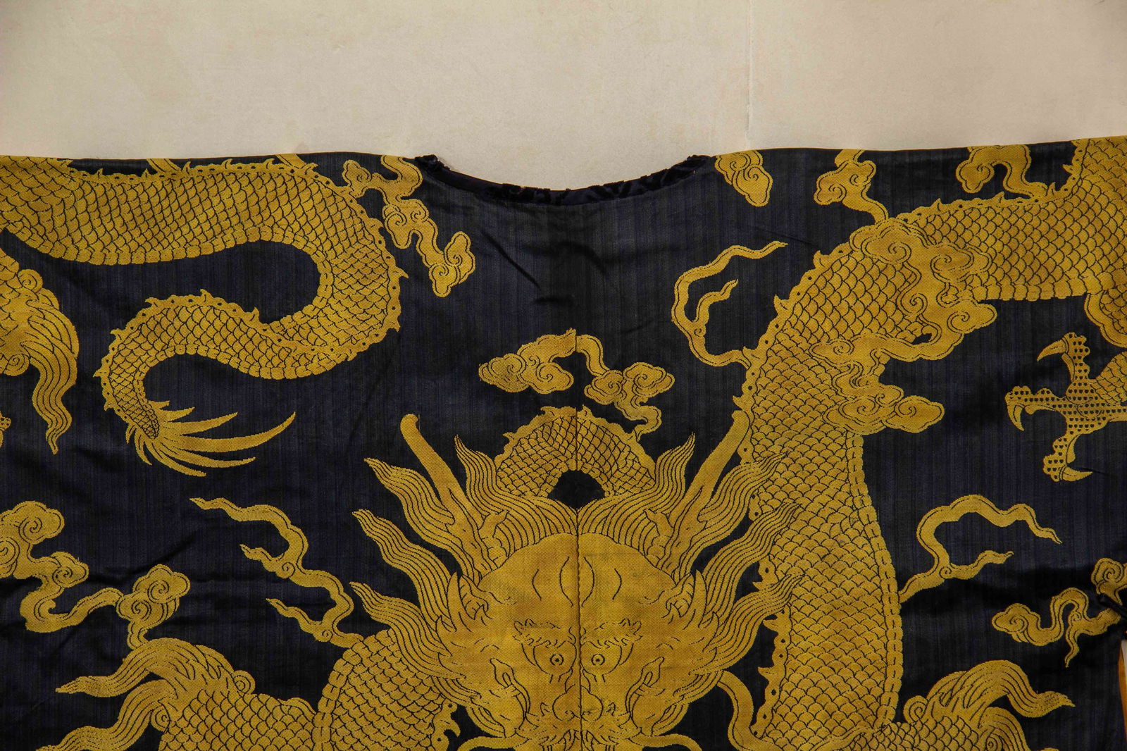 CHINESE YUNJIN BROCADE DRAGON ROBE - 16