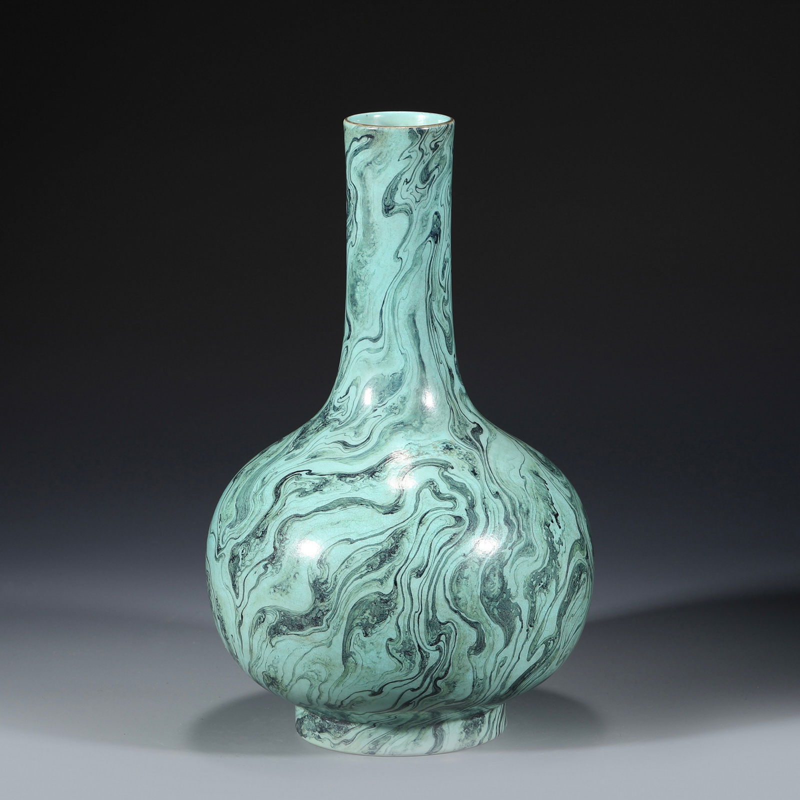 QING STONE MOTIF CELESTIAL VASE (1 of 9)