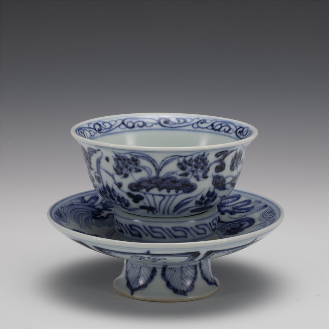 MING BLUE & WHITE BOWL (1 of 7)