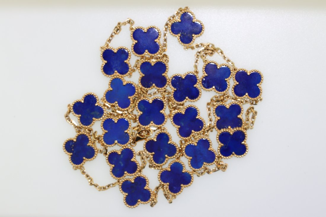 Van Cleef & Arpels Vintage Alhambra 20 Motif Necklace (1 of 5)