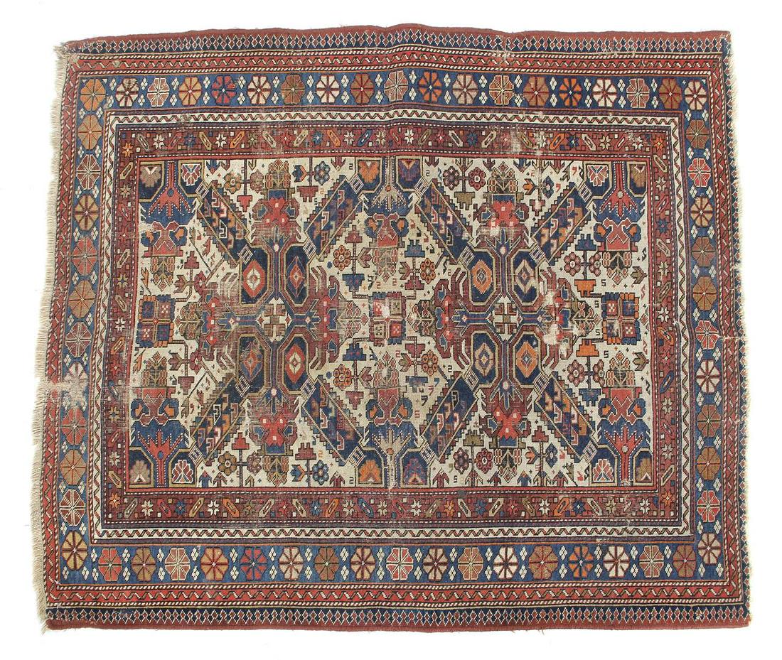 Carpets: Antieke Shirwan, Seichur, Azerbadjan, ca. 1890, 125x106 cm