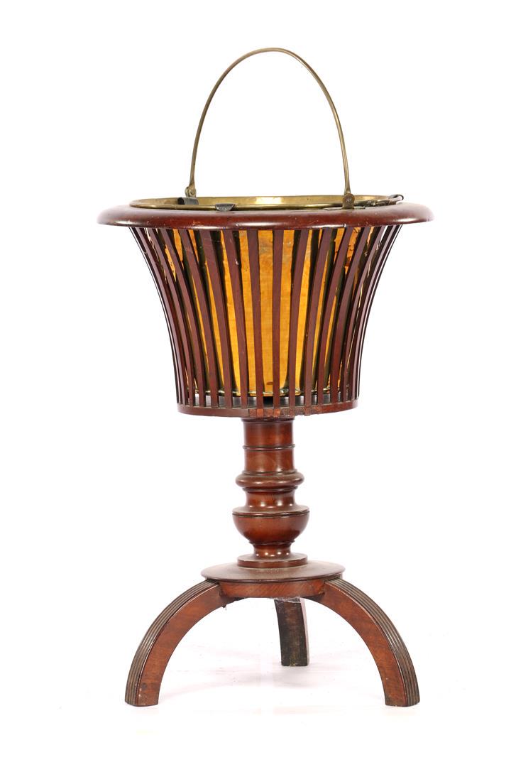 Antique Biedermeier slatted stove: Antique Biedermeier slatted stove