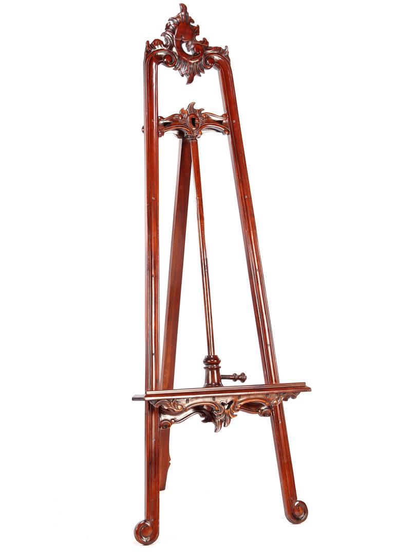 After an antique model mahogany painting stand (1 of 1)