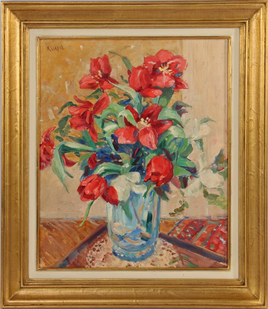 Charles Kvapil, Composition with tulips (1 of 3)
