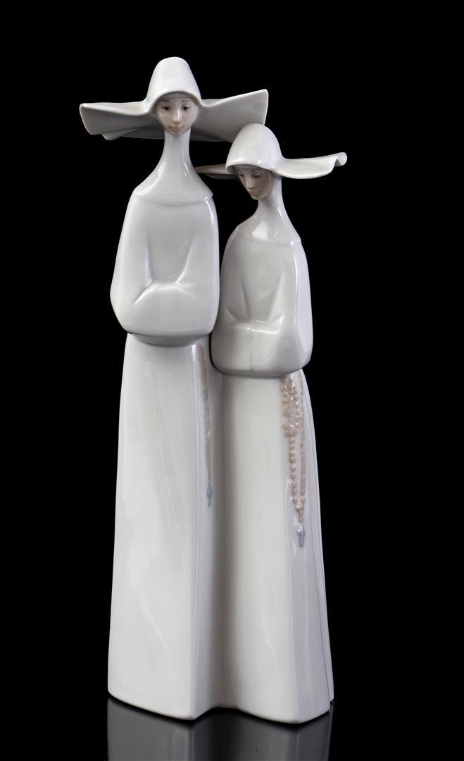 Lladro porcelain sculpture group (1 of 1)
