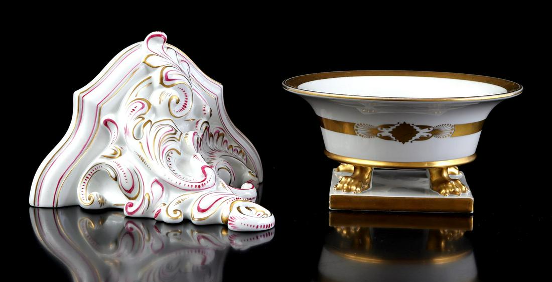 Herend Hungary porcelain wall console Herend porcelain (1 of 1)