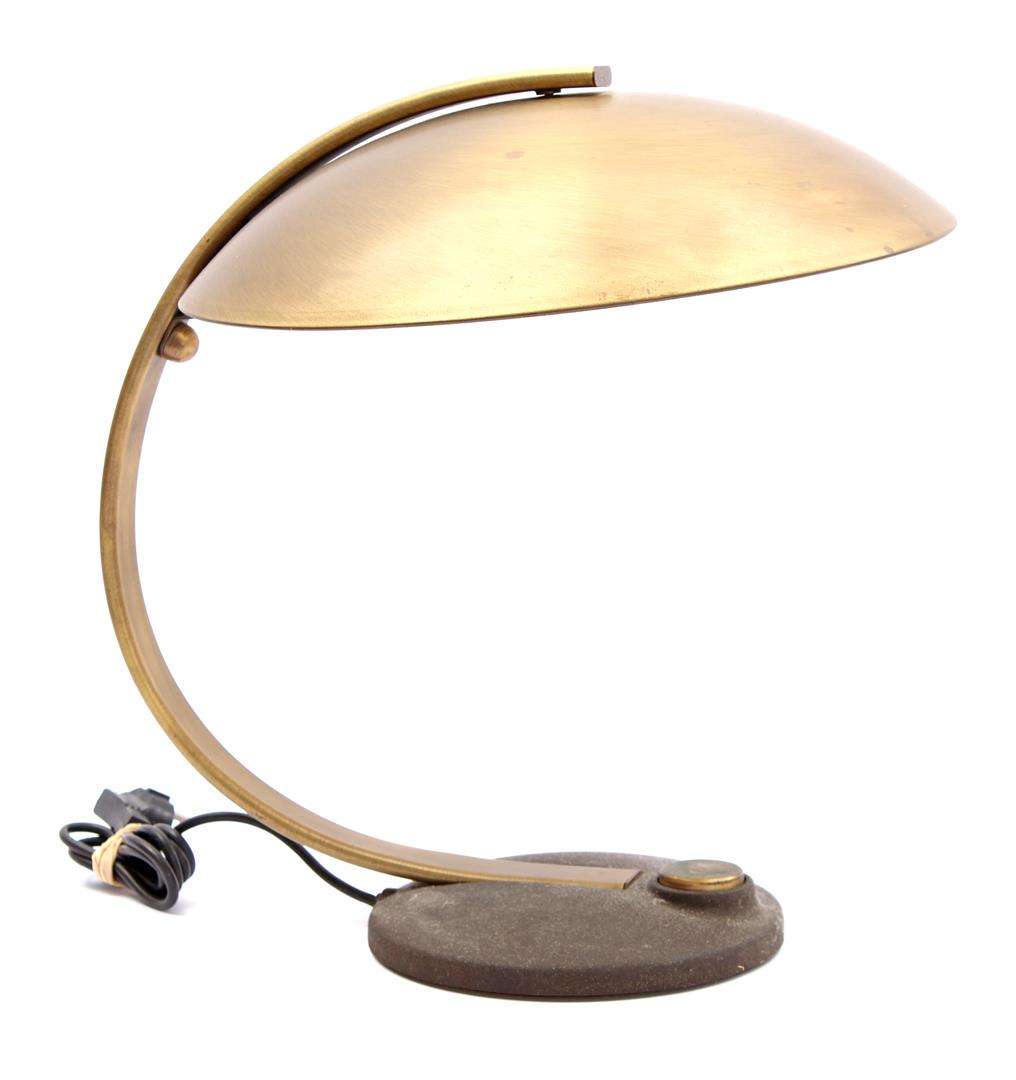 Brass Hillebrand desk lamp (1 of 1)