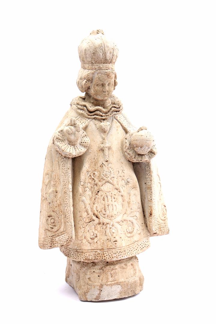 Plaster cast statue of Jesus of Prague (1 of 1)