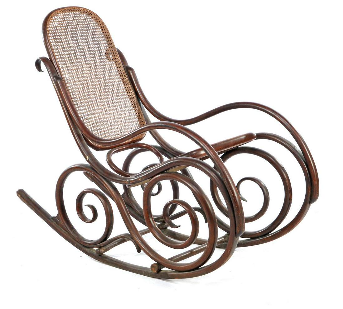 Thonet rocking chair (1 of 2)