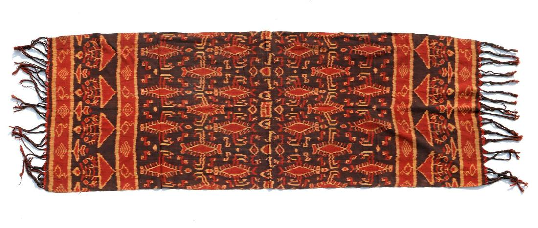 Ikat woven cloth (1 of 3)