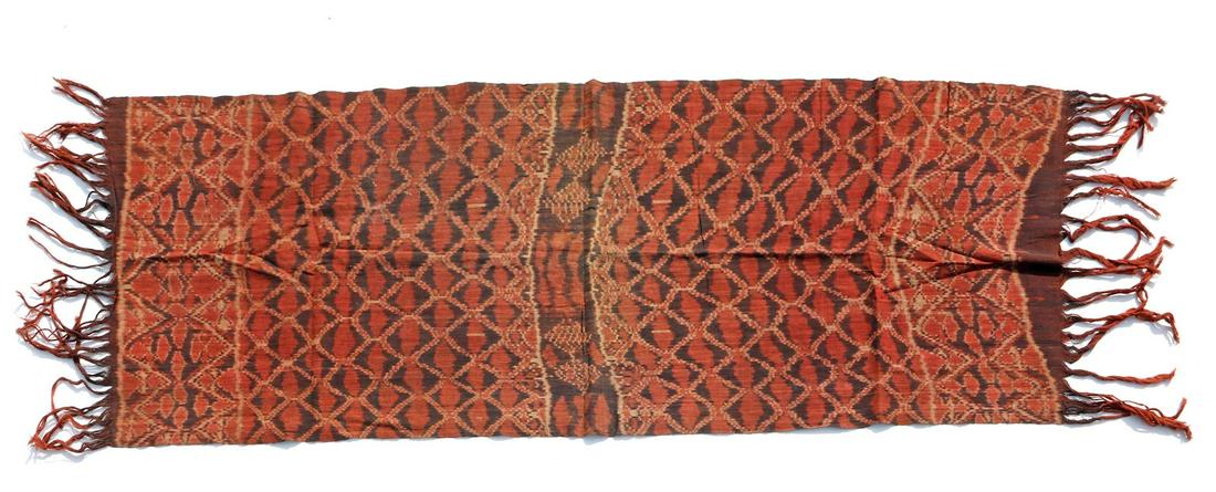 Ikat woven cloth (1 of 3)