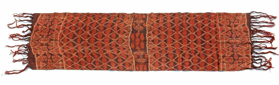 Ikat woven cloth (1 of 3)