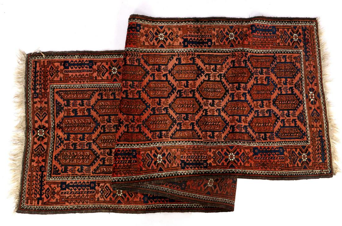 Hand-knotted Oriental carpet, Belouch (1 of 6)