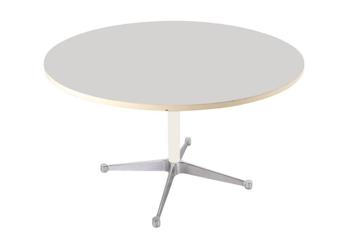 George Nelson (1908-1986) Minimalist white dining room (1 of 1)