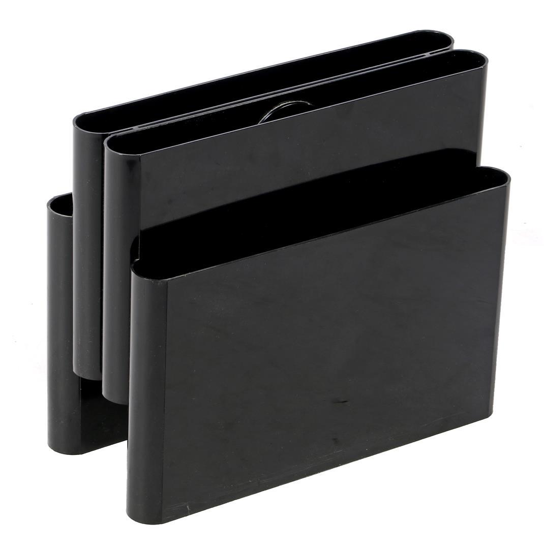 Giotto Stoppino (1926-2011) Black lacquered plastic (1 of 1)