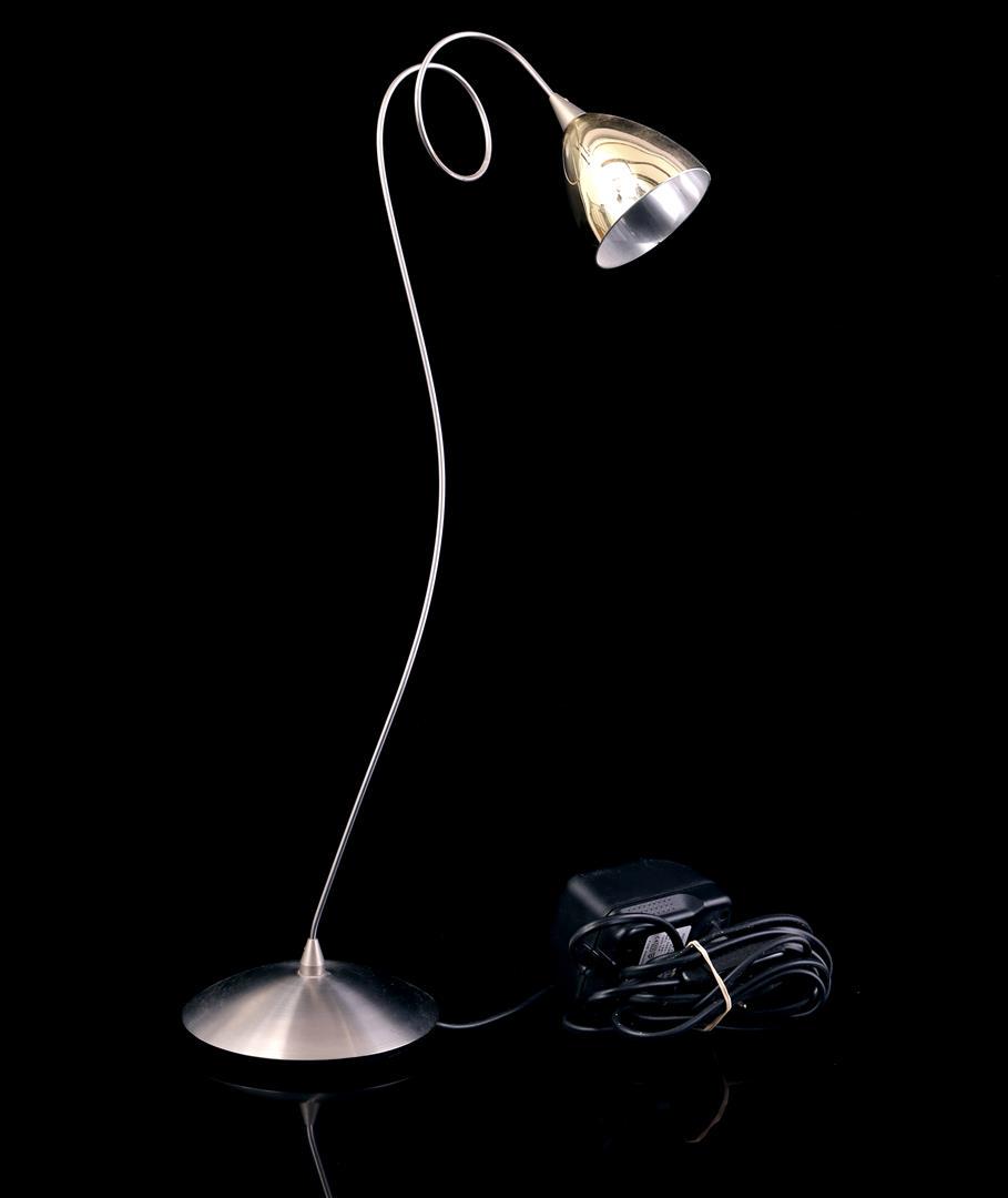 Harco Loor metal table table lamp: Harco Loor metal table table lamp, 49 cm high