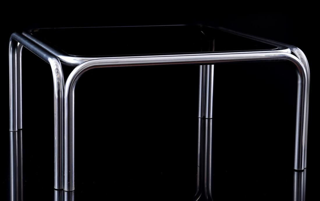 Claire Bataille (1940-) Metal coffee table (1 of 1)