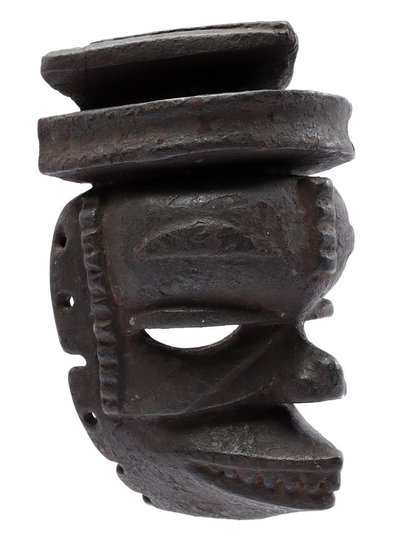 Wooden ceremonial mask, Eket, Africa ca. 1950 (1 of 3)