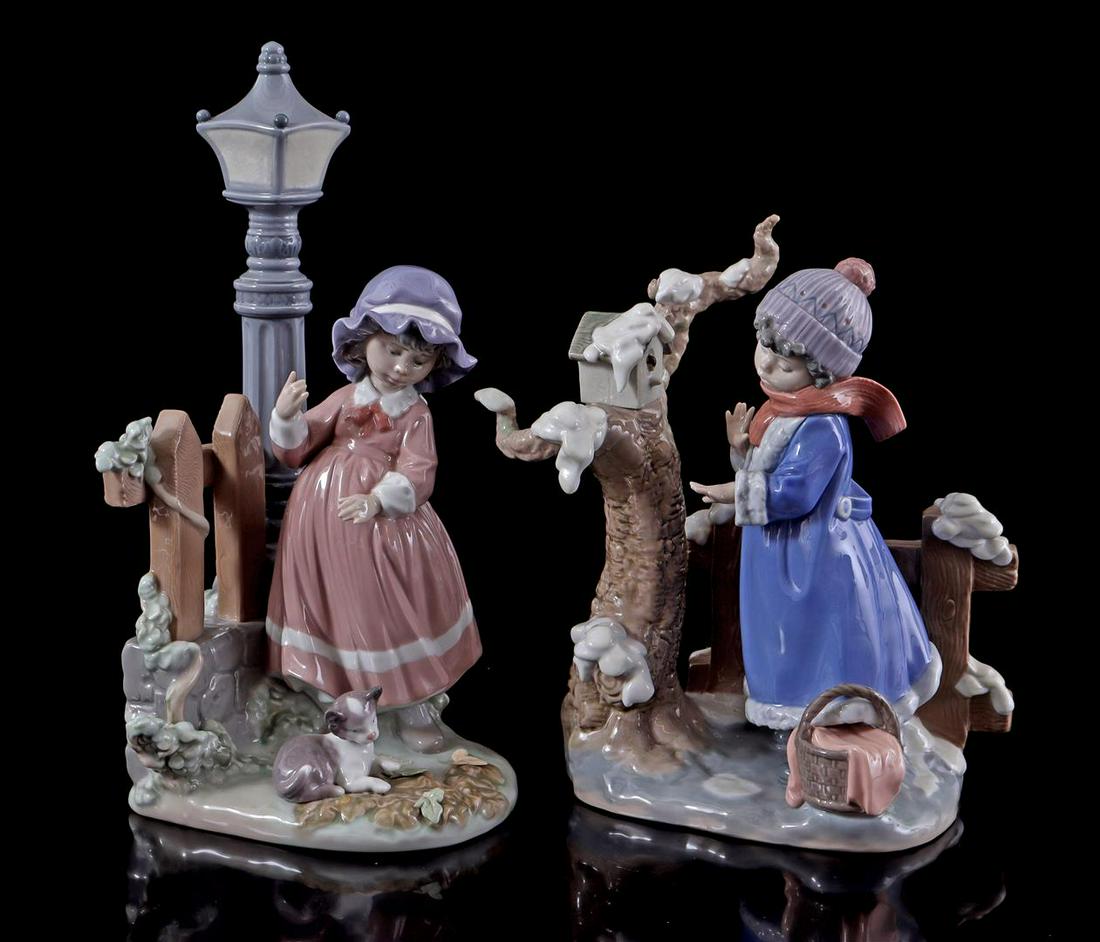 Lladro porcelain statue, Winter Frost (1 of 1)