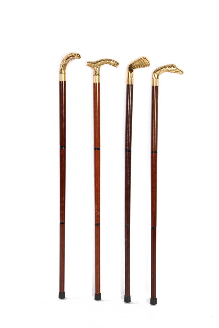 4 wooden walking sticks (1 of 2)
